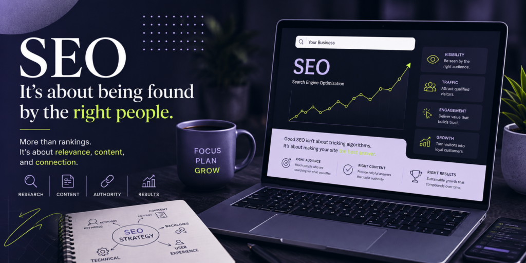 SEO Isn’t About Ranking. It’s About Being Found by the Right People.