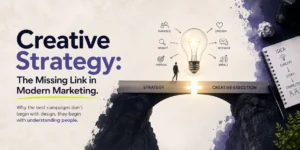 Blog cover image for creative strategy created by Best Freelance Digital Marketer in Ernakulam