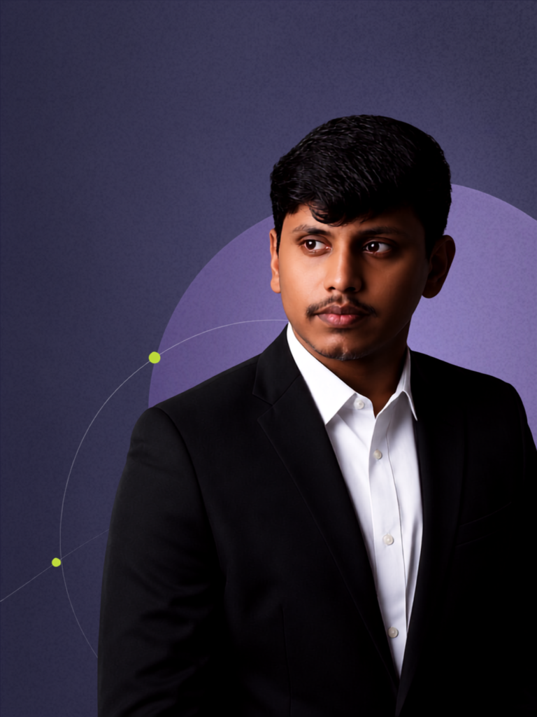 Professional headshot image of best freelance digital marketer in Ernakulam